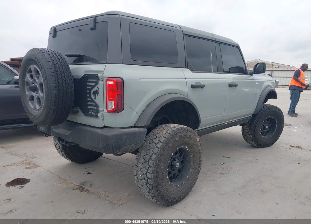 2022 FORD BRONCO BIG BEND VIN: 1FMDE5BHXNLA96837