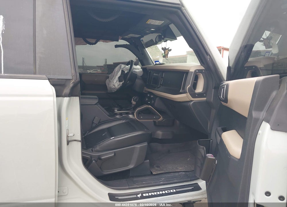 2022 FORD BRONCO BIG BEND VIN: 1FMDE5BHXNLA96837