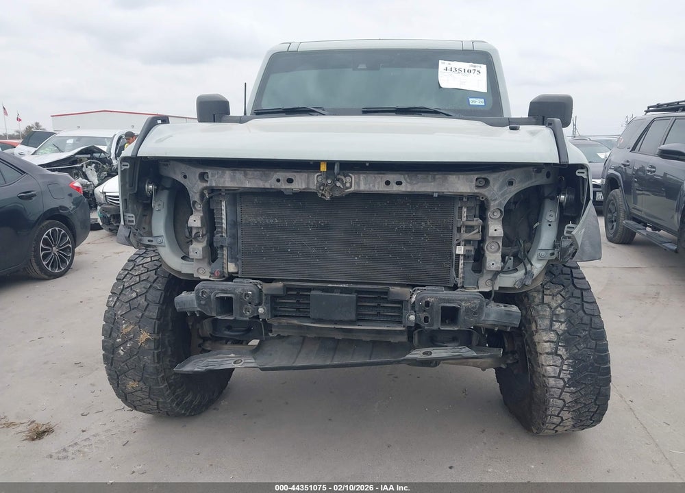 2022 FORD BRONCO BIG BEND VIN: 1FMDE5BHXNLA96837