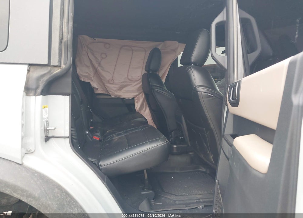 2022 FORD BRONCO BIG BEND VIN: 1FMDE5BHXNLA96837