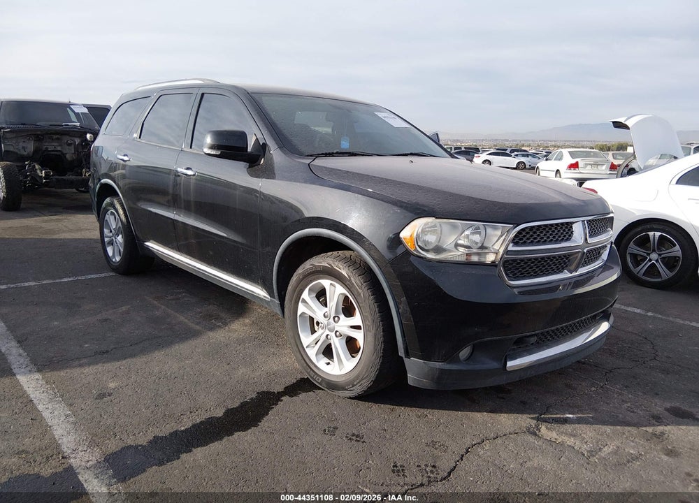 2013 DODGE DURANGO CREW VIN: 1C4RDJDG2DC554217