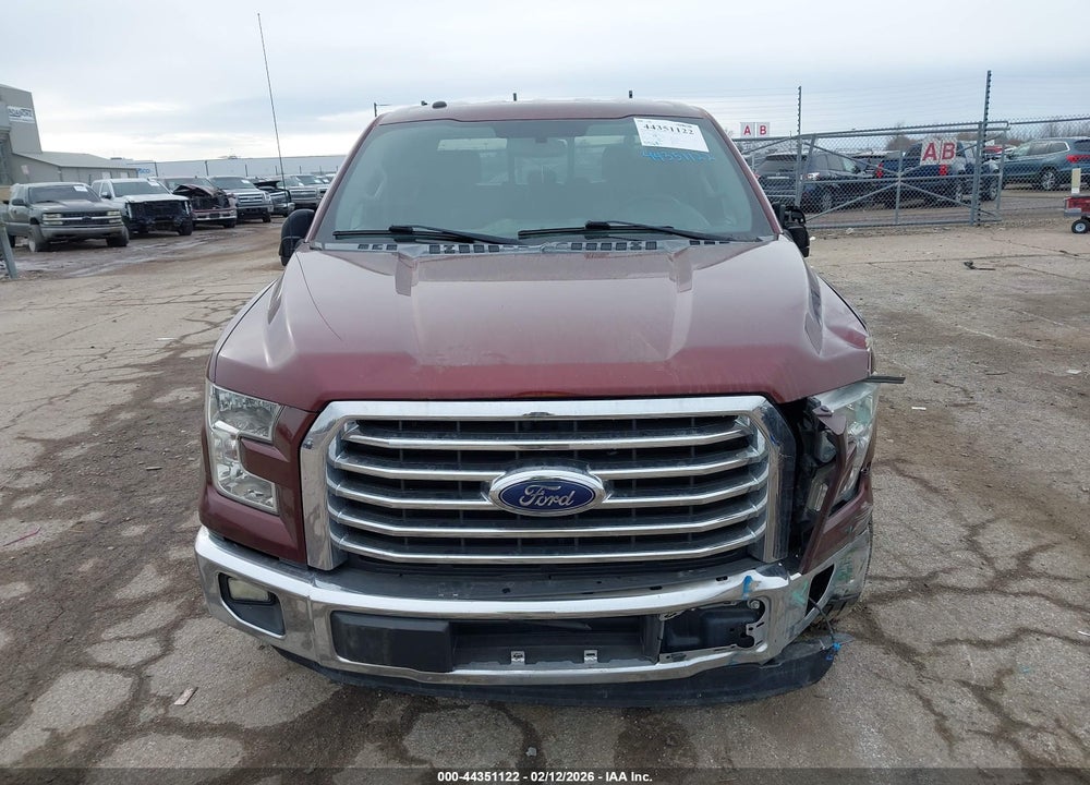 2016 FORD F-150 XLT VIN: 1FTEW1CP1GKE29875
