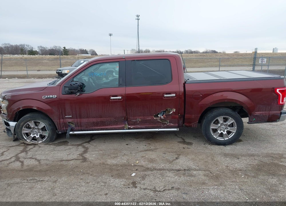 2016 FORD F-150 XLT VIN: 1FTEW1CP1GKE29875