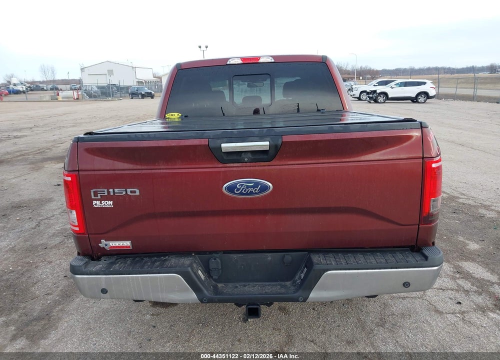 2016 FORD F-150 XLT VIN: 1FTEW1CP1GKE29875