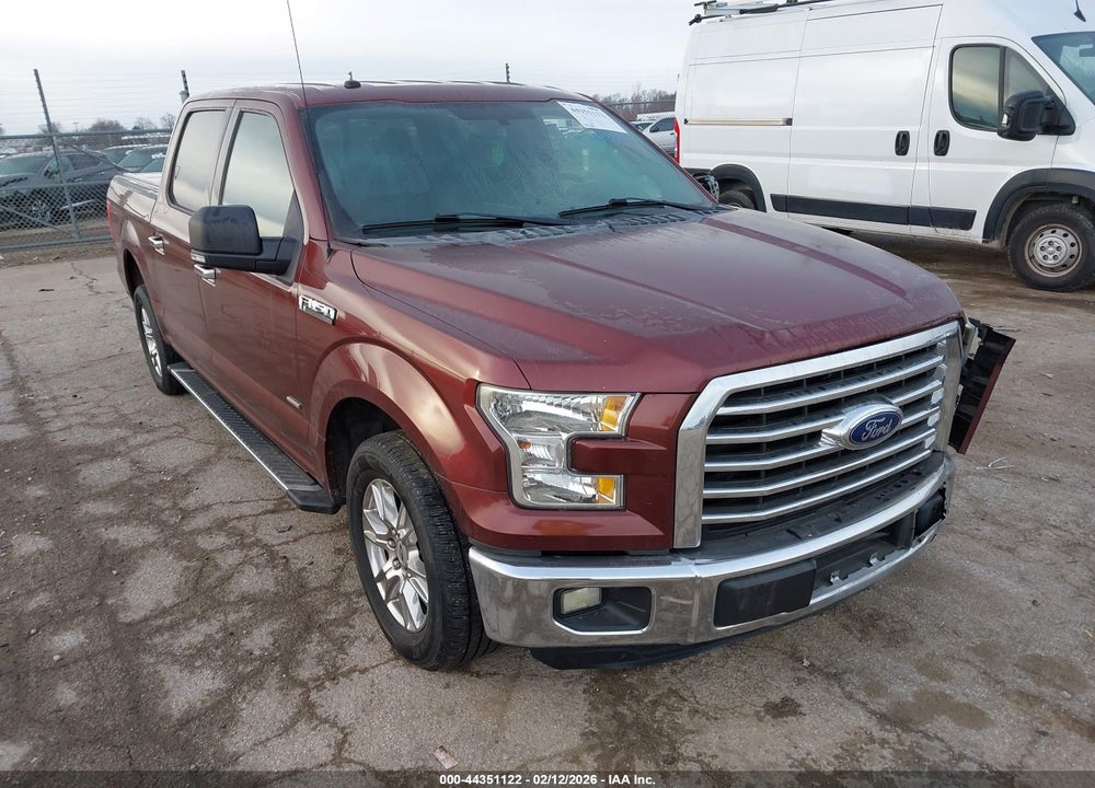 2016 FORD F-150 XLT VIN: 1FTEW1CP1GKE29875