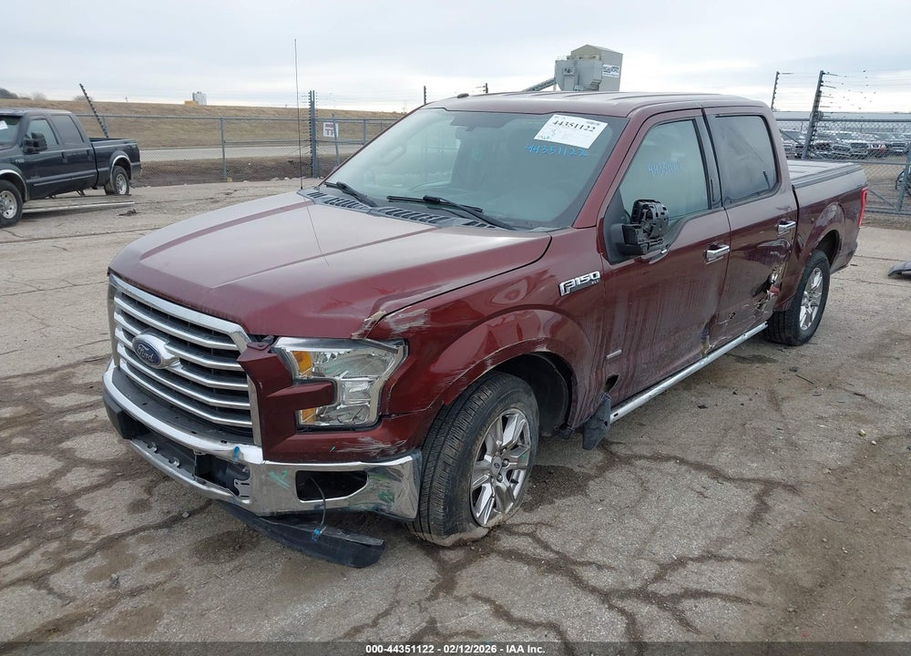 2016 FORD F-150 XLT VIN: 1FTEW1CP1GKE29875