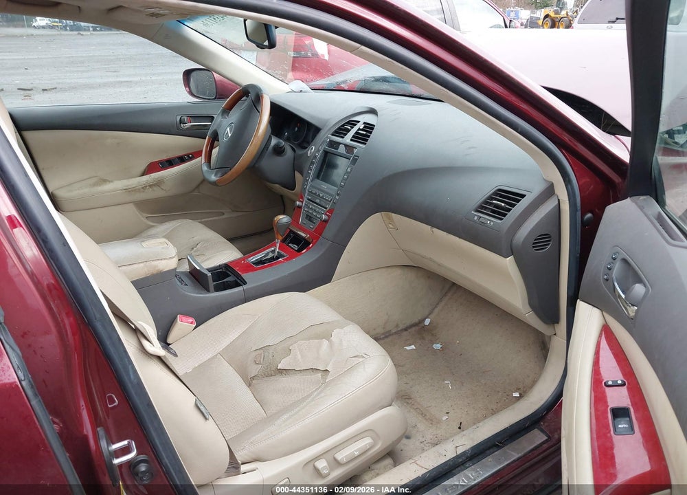 2008 LEXUS ES 350 VIN: JTHBJ46G382175715