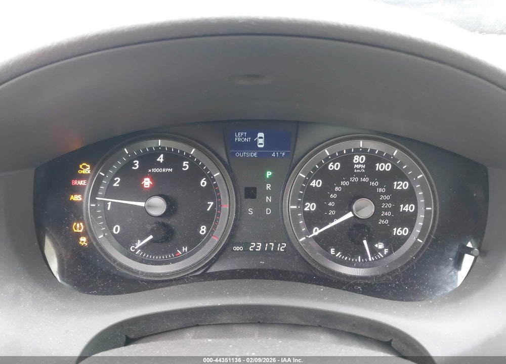 2008 LEXUS ES 350 VIN: JTHBJ46G382175715