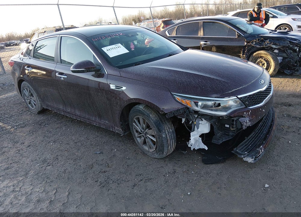 2016 KIA OPTIMA LX TURBO VIN: 5XXGT4L19GG078142
