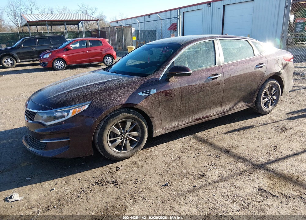 2016 KIA OPTIMA LX TURBO VIN: 5XXGT4L19GG078142