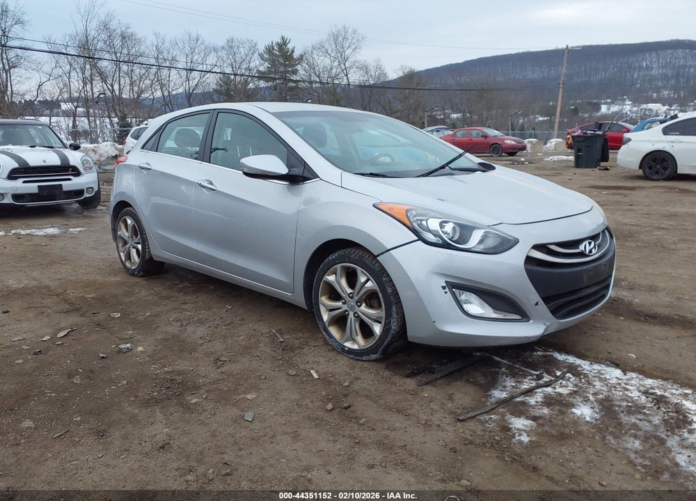2014 HYUNDAI ELANTRA GT BASE W/BLUE VIN: KMHD35LH2EU162179