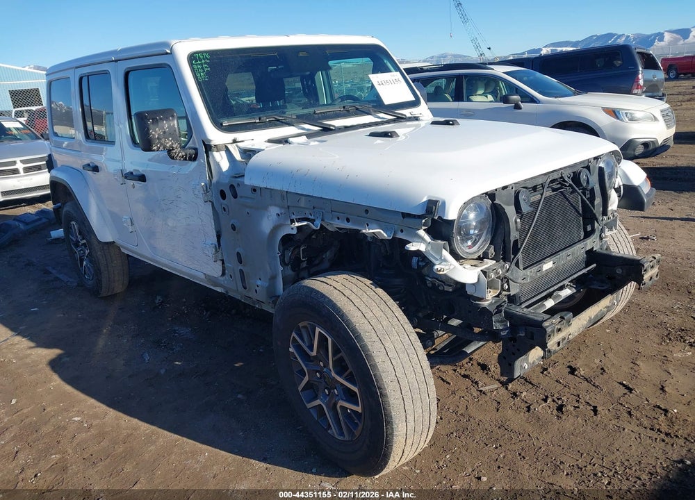 2025 JEEP WRANGLER 4-DOOR SAHARA 4X4 VIN: 1C4PJXEN5SW587675