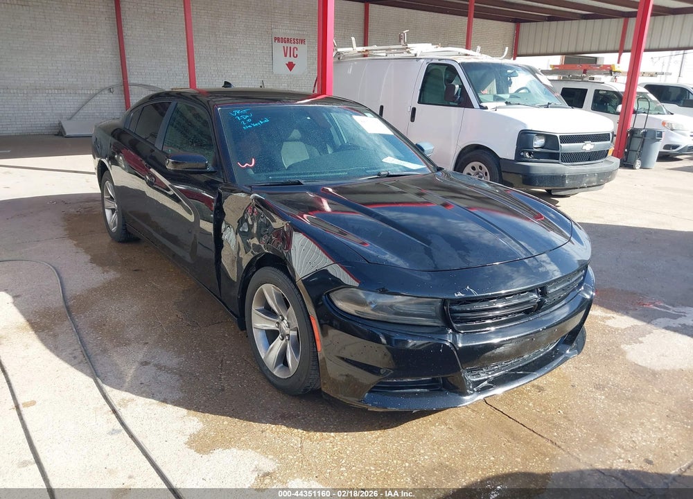 2016 DODGE CHARGER SXT VIN: 2C3CDXHG3GH154126