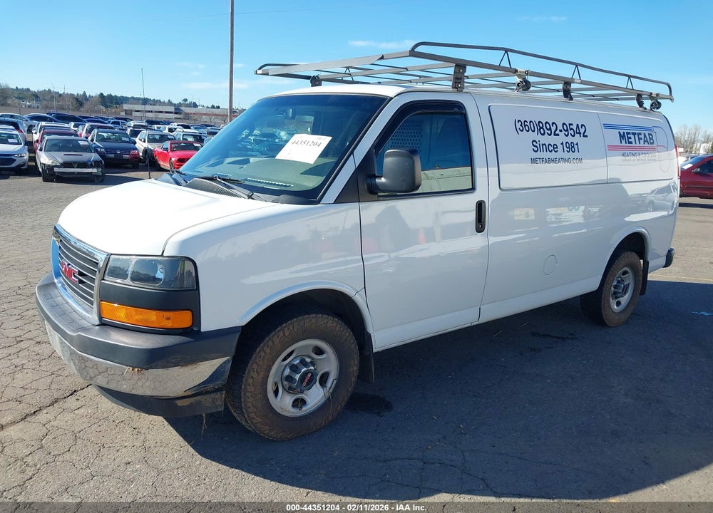 2017 GMC SAVANA 2500 WORK VAN VIN: 1GTW7AFF4H1104939