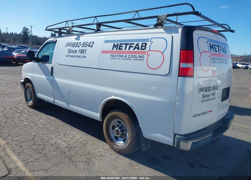 2017 GMC SAVANA 2500 WORK VAN VIN: 1GTW7AFF4H1104939