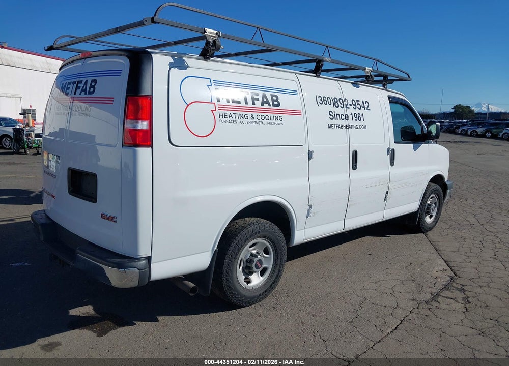 2017 GMC SAVANA 2500 WORK VAN VIN: 1GTW7AFF4H1104939