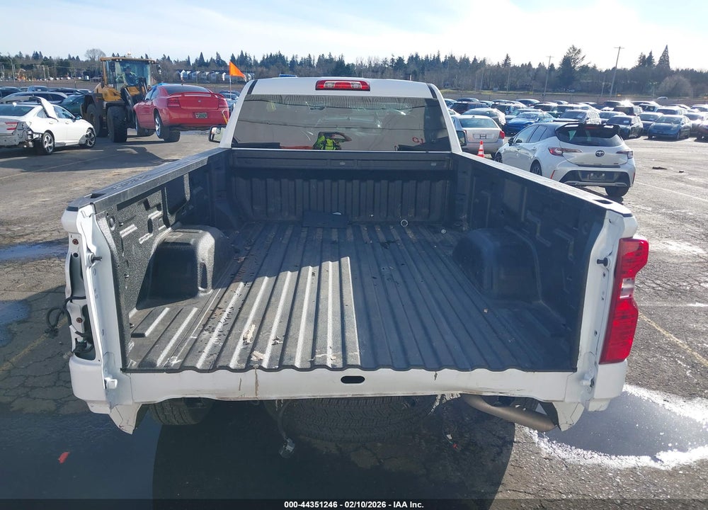 2025 CHEVROLET SILVERADO 1500 2WD  LONG BED WT VIN: 3GCNAAEK0SG266829