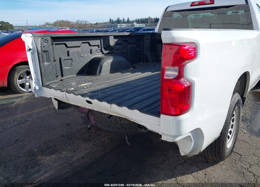 2025 CHEVROLET SILVERADO 1500 2WD  LONG BED WT VIN: 3GCNAAEK0SG266829