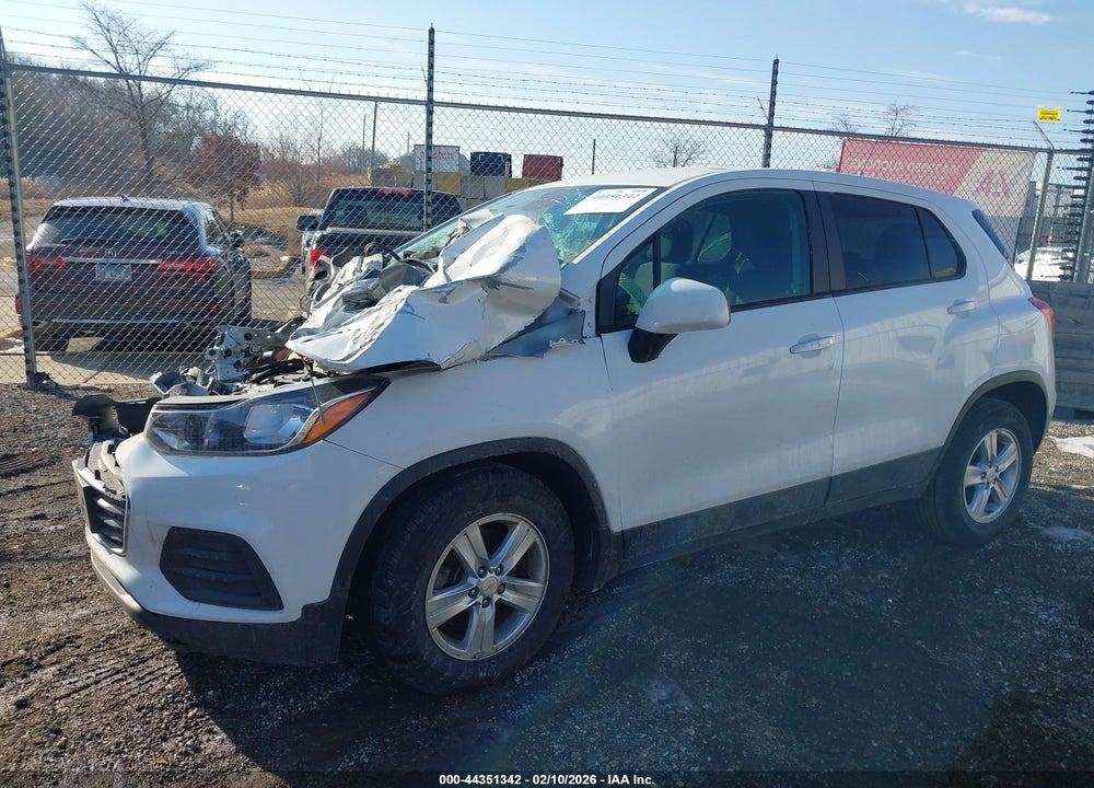 2021 CHEVROLET TRAX FWD LS VIN: KL7CJKSB8MB316788