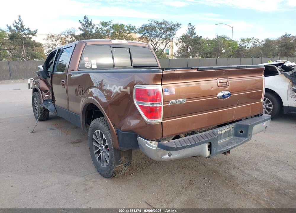 2011 FORD F-150 LARIAT VIN: 1FTFW1ET6BFB79453