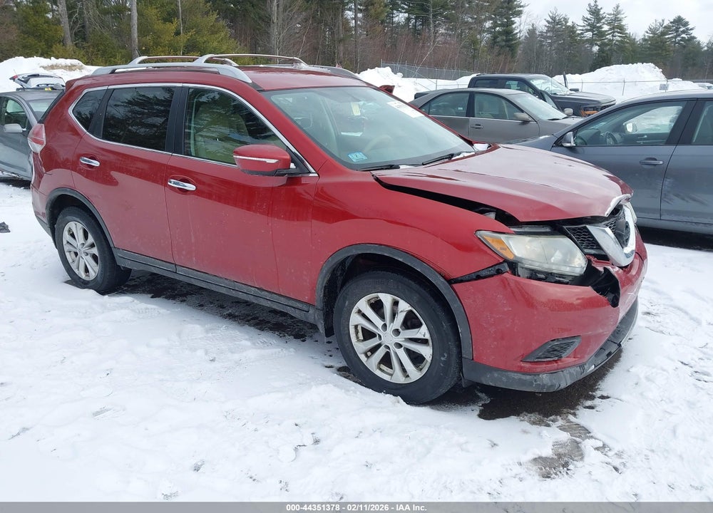 2014 NISSAN ROGUE S VIN: 5N1AT2MV7EC752910