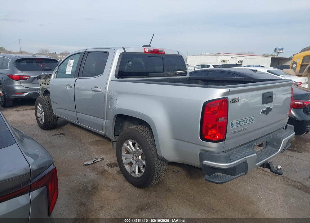 2016 CHEVROLET COLORADO LT VIN: 1GCGSCE3XG1341519