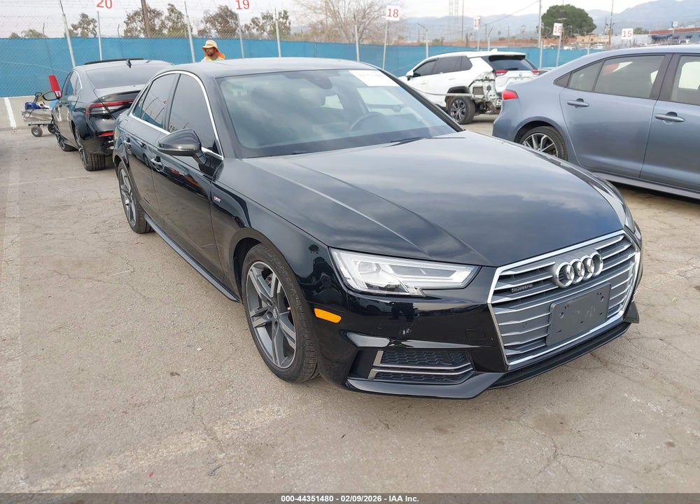 2018 AUDI A4 2.0T PREMIUM/2.0T TECH PREMIUM VIN: WAUENAF46JA108638