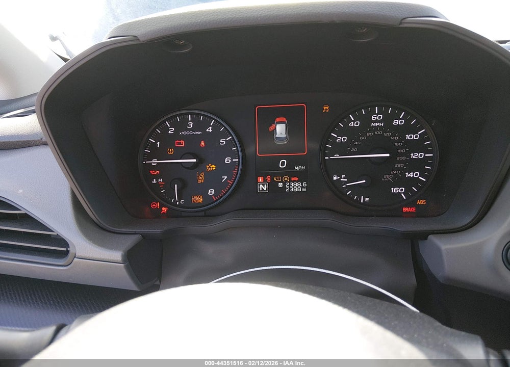 2025 SUBARU CROSSTREK VIN: JF2GUABC4SH281581