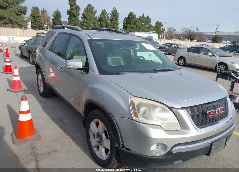2008 GMC ACADIA SLT-2 VIN: 1GKEV33778J126674