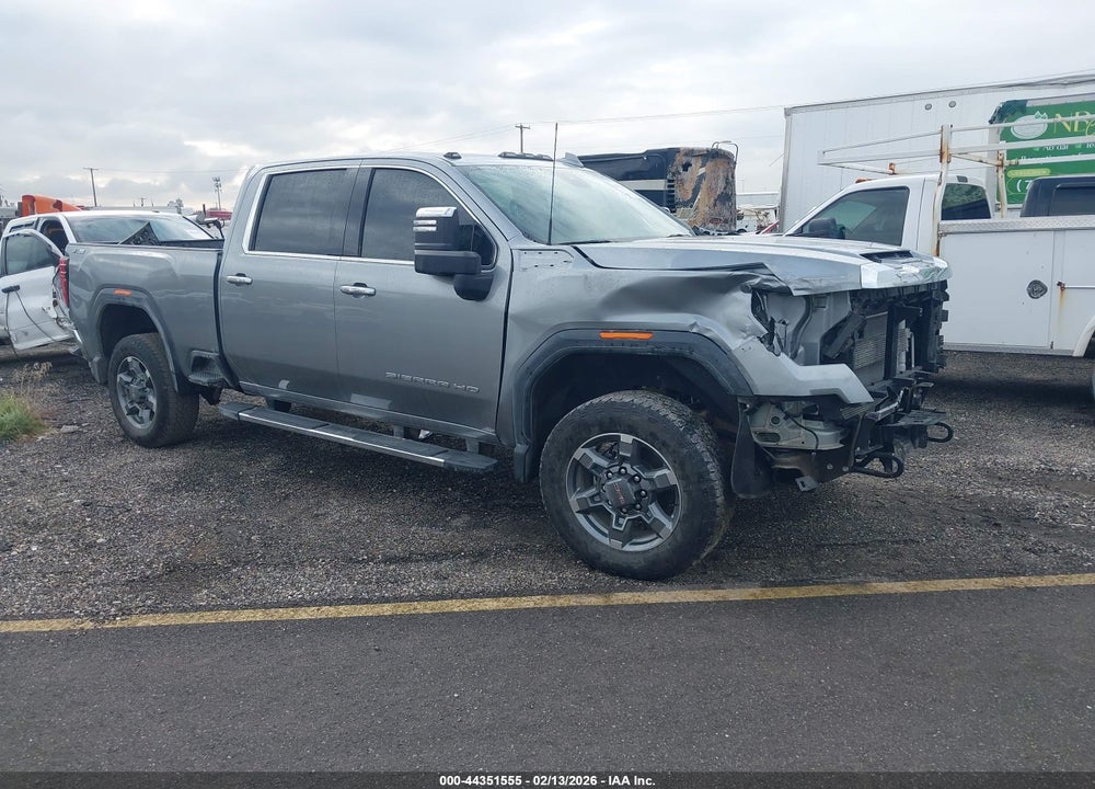 2025 GMC SIERRA 3500HD 4WD  STANDARD BED SLT VIN: 1GT4UUEY6SF237362