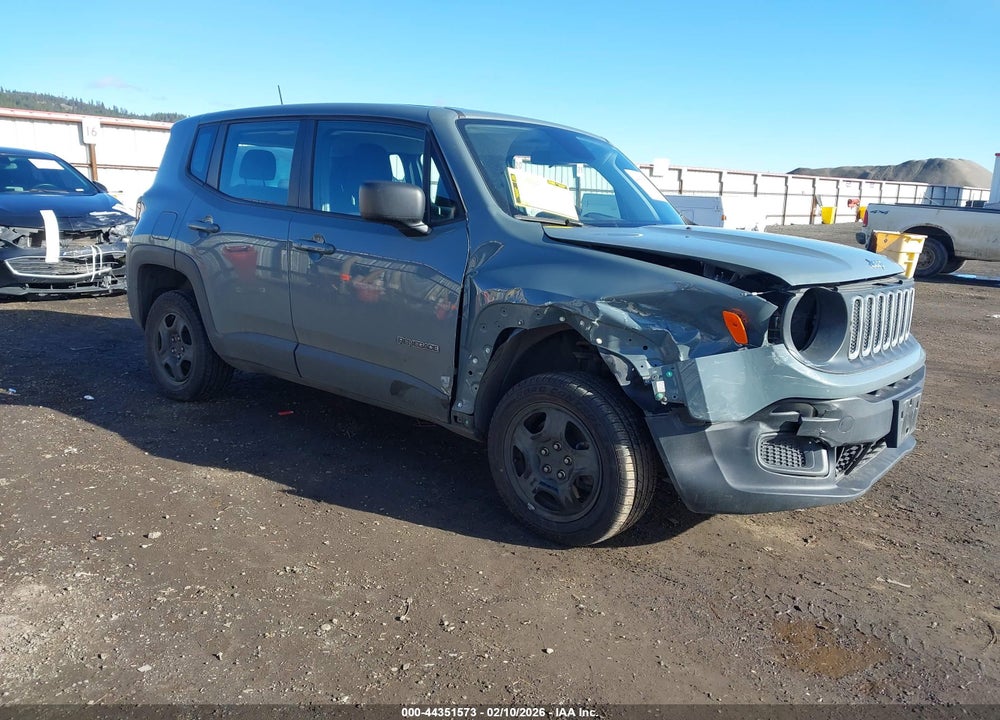2018 JEEP RENEGADE SPORT 4X4 VIN: ZACCJBAB3JPH17493
