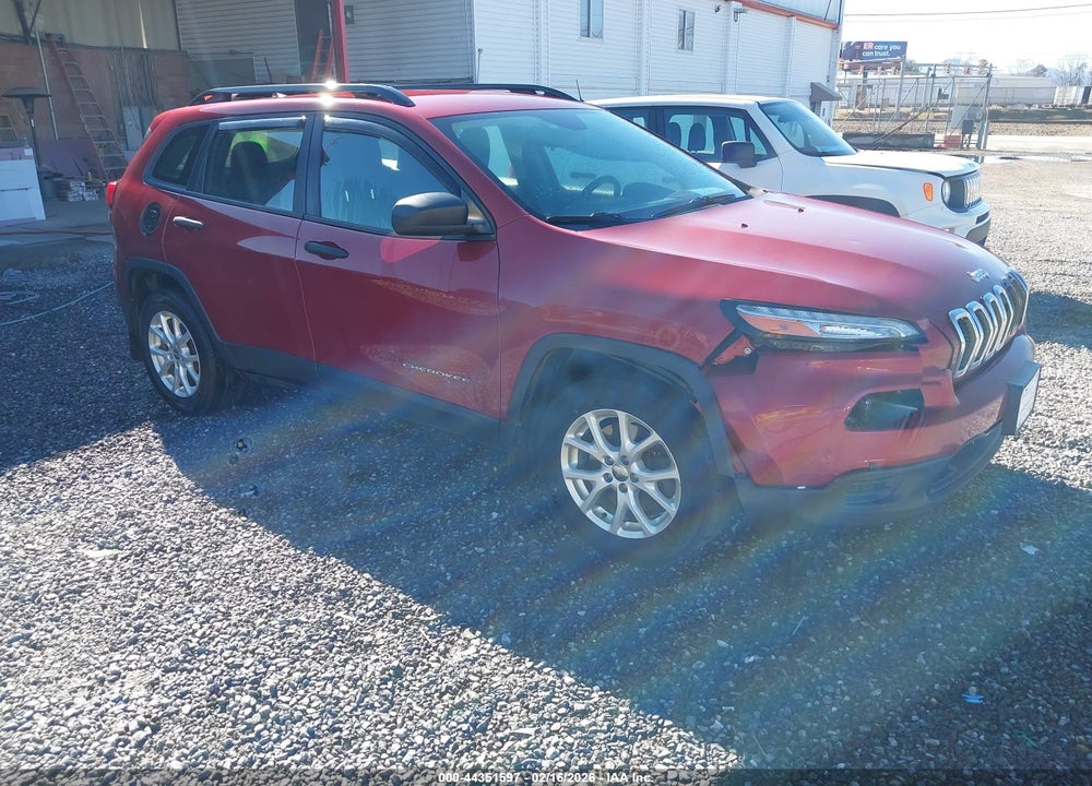2016 JEEP CHEROKEE SPORT VIN: 1C4PJMAB7GW152772