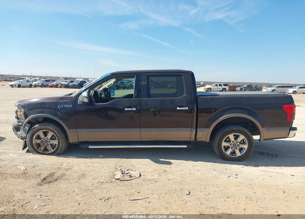 2018 FORD F-150 LARIAT VIN: 1FTEW1CP0JKD98058