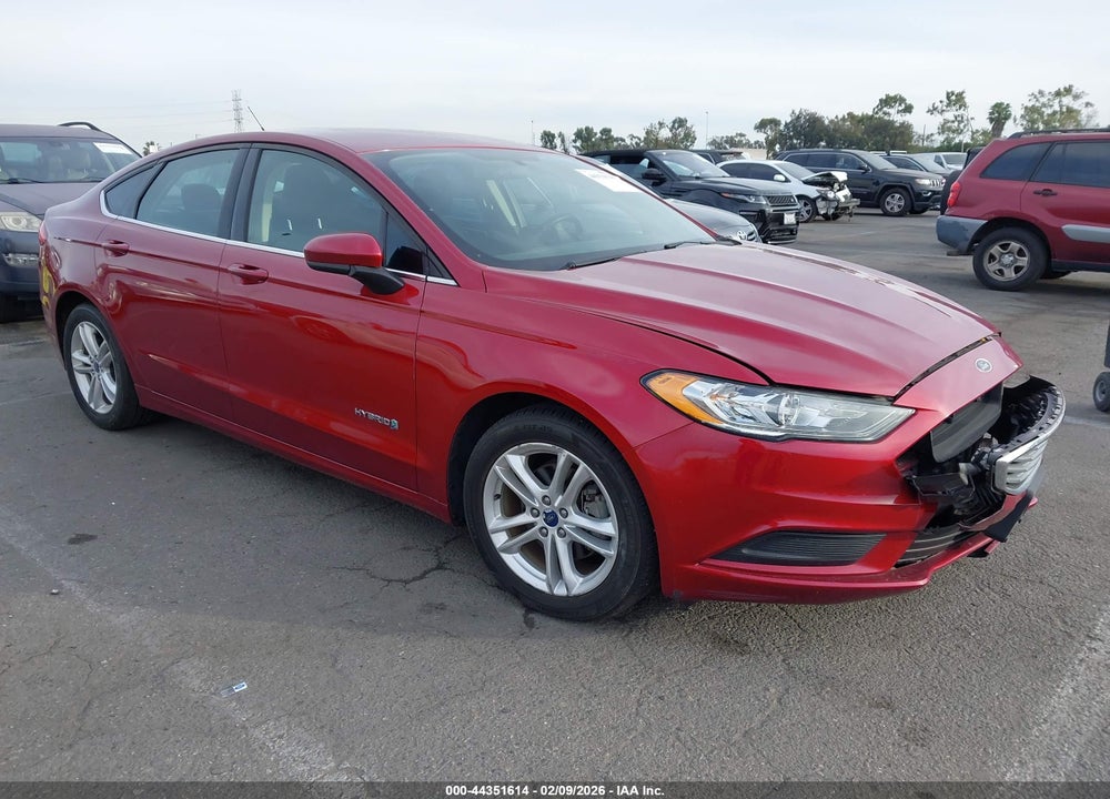 2018 FORD FUSION HYBRID SE VIN: 3FA6P0LU4JR150348
