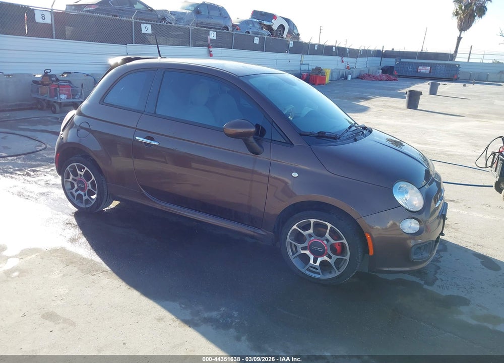 2015 FIAT 500 SPORT VIN: 3C3CFFBRXFT616010