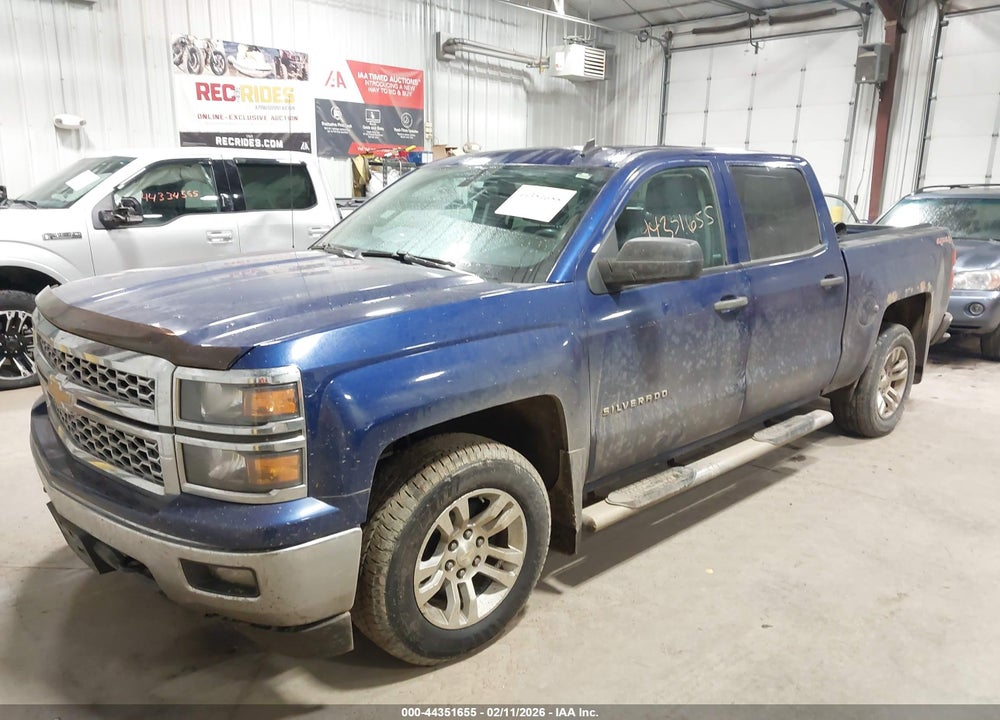 2014 CHEVROLET SILVERADO 1500 1LT VIN: 3GCUKREC1EG310308