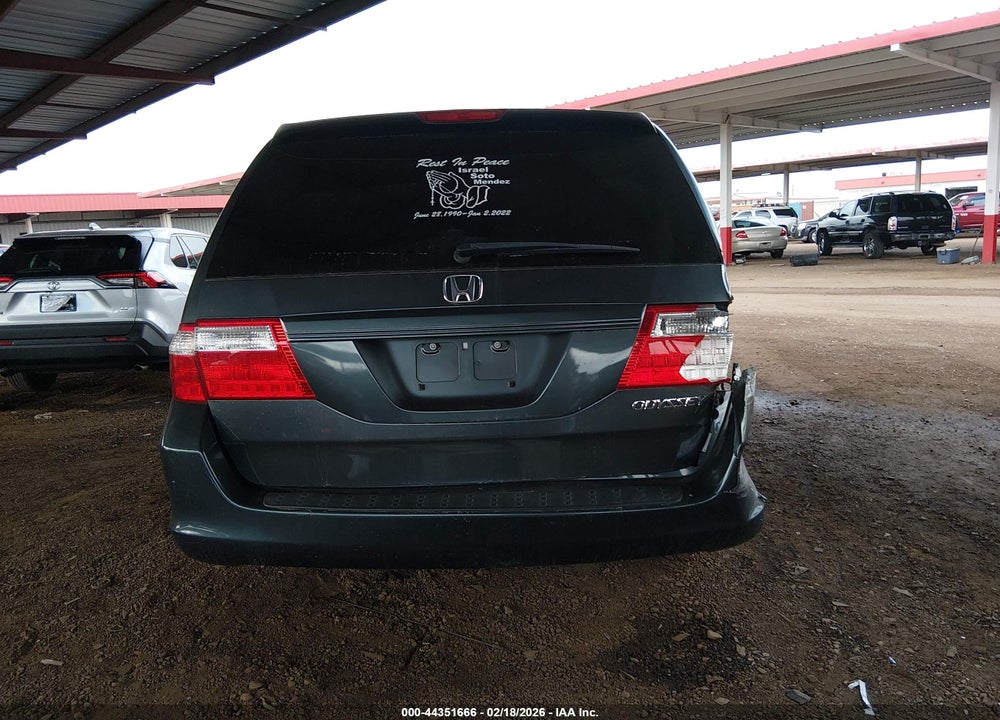 2005 HONDA ODYSSEY LX VIN: 5FNRL38215B076437