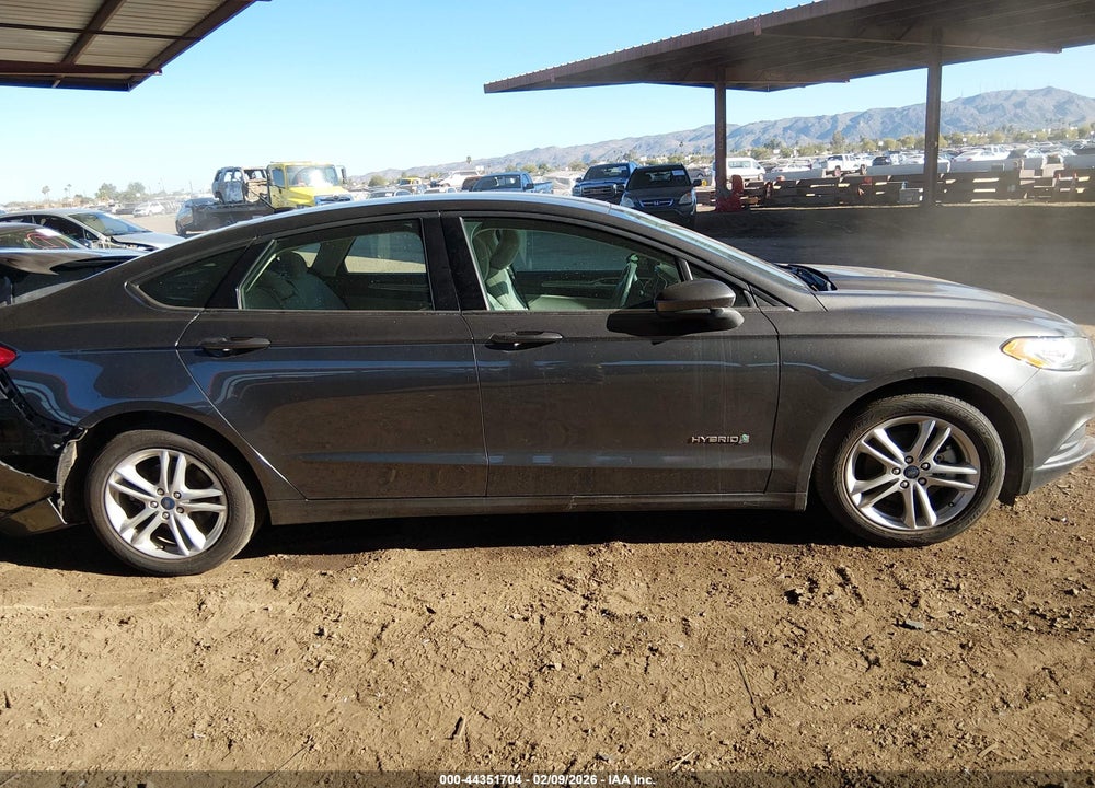2018 FORD FUSION HYBRID S VIN: 3FA6P0UU7JR279120