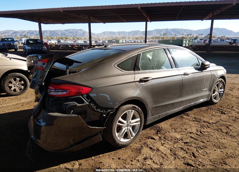 2018 FORD FUSION HYBRID S VIN: 3FA6P0UU7JR279120