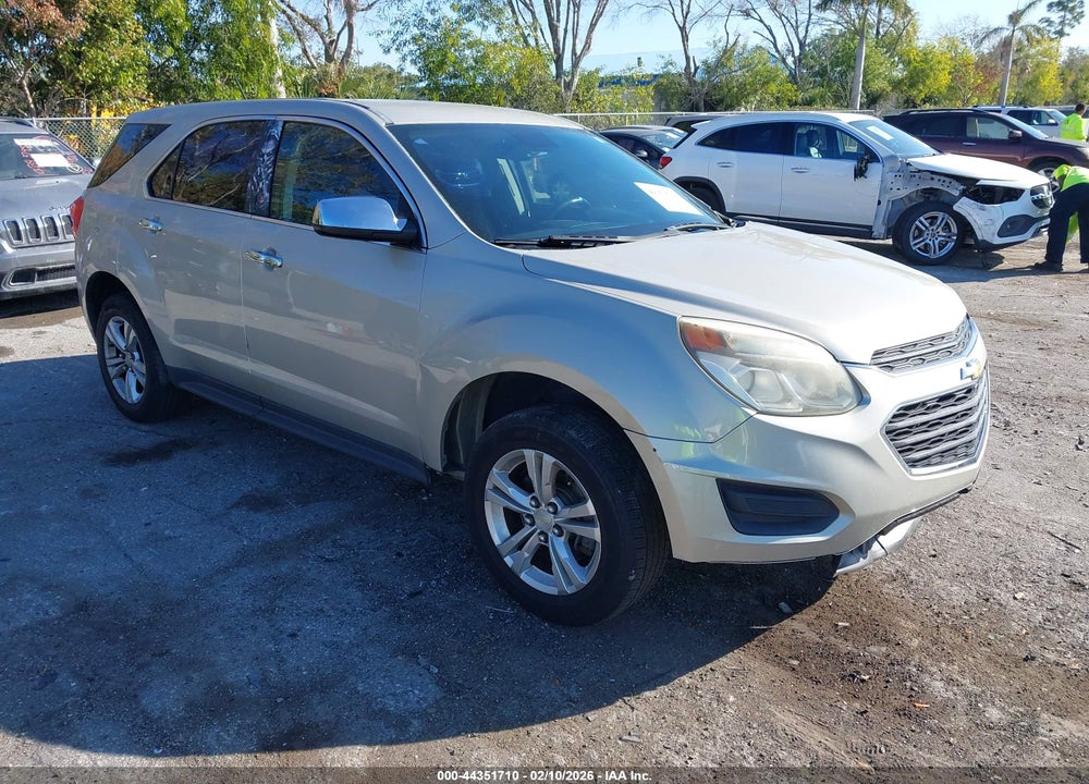 2016 CHEVROLET EQUINOX LS VIN: 1GNALBEK4GZ102061