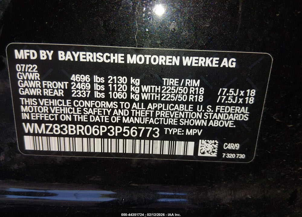 2023 MINI COUNTRYMAN COOPER S VIN: WMZ83BR06P3P56773