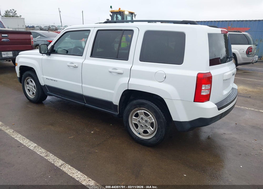 2017 JEEP PATRIOT SPORT FWD VIN: 1C4NJPBA1HD148826