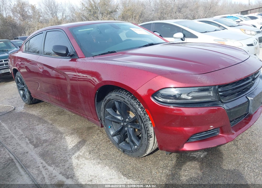 2018 DODGE CHARGER SXT RWD VIN: 2C3CDXBG8JH336095