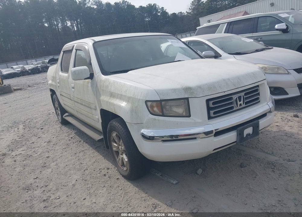 2006 HONDA RIDGELINE RTL VIN: 2HJYK16506H533908
