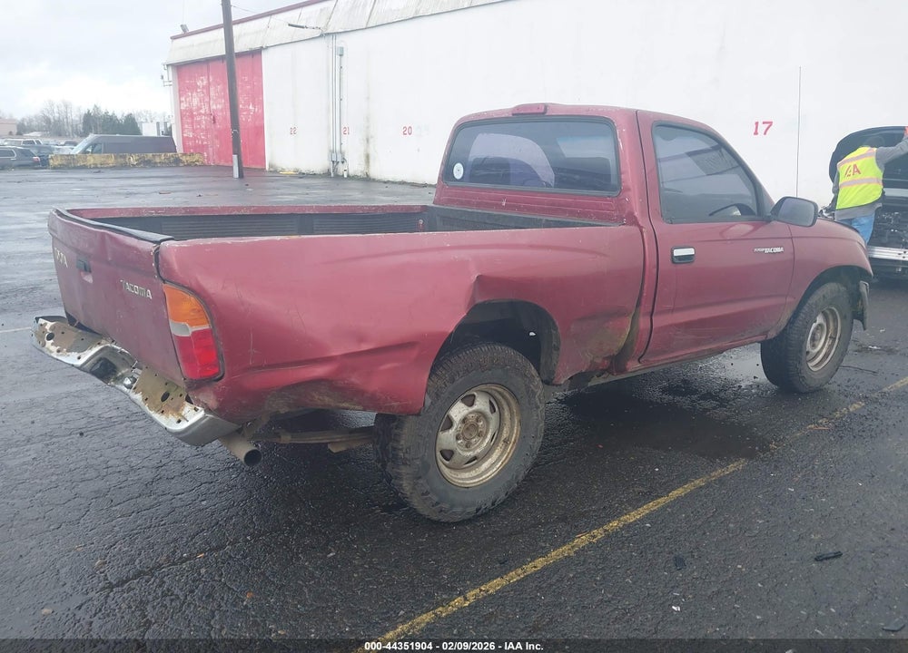 1998 TOYOTA TACOMA VIN: 4TANL42NXWZ128839
