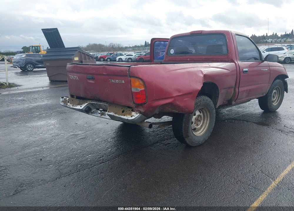 1998 TOYOTA TACOMA VIN: 4TANL42NXWZ128839