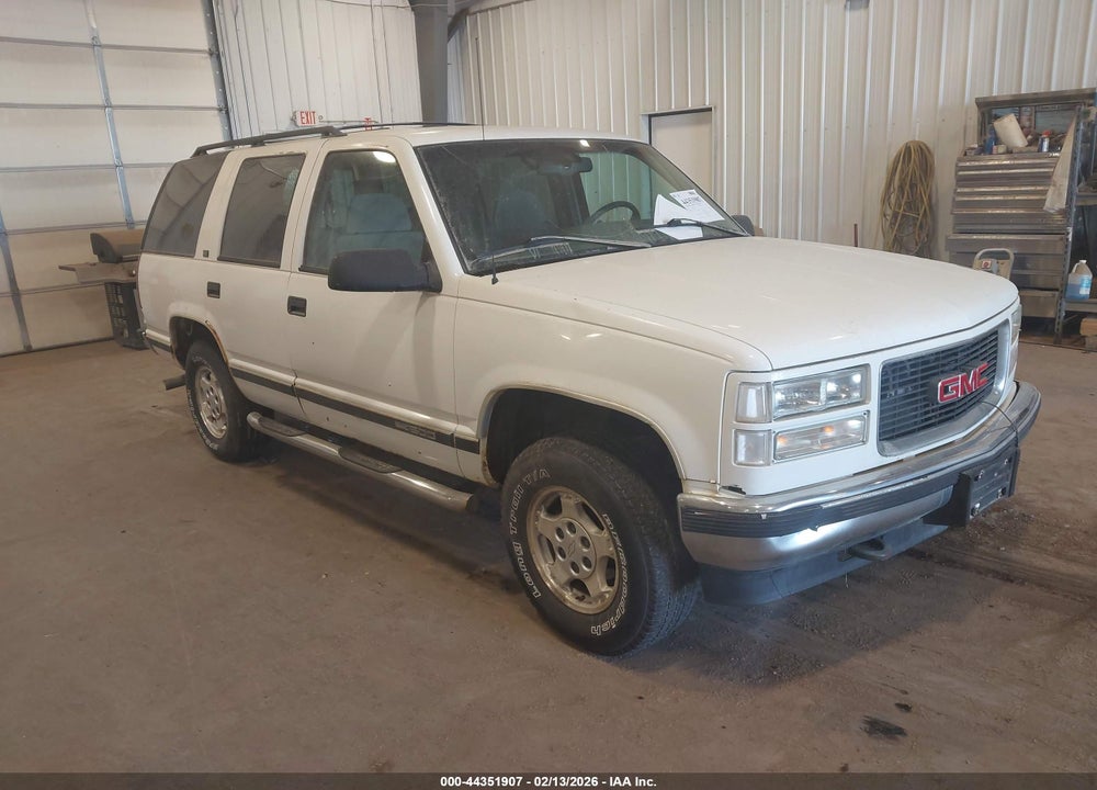 1996 GMC YUKON VIN: 1GKEK13R8TJ711335