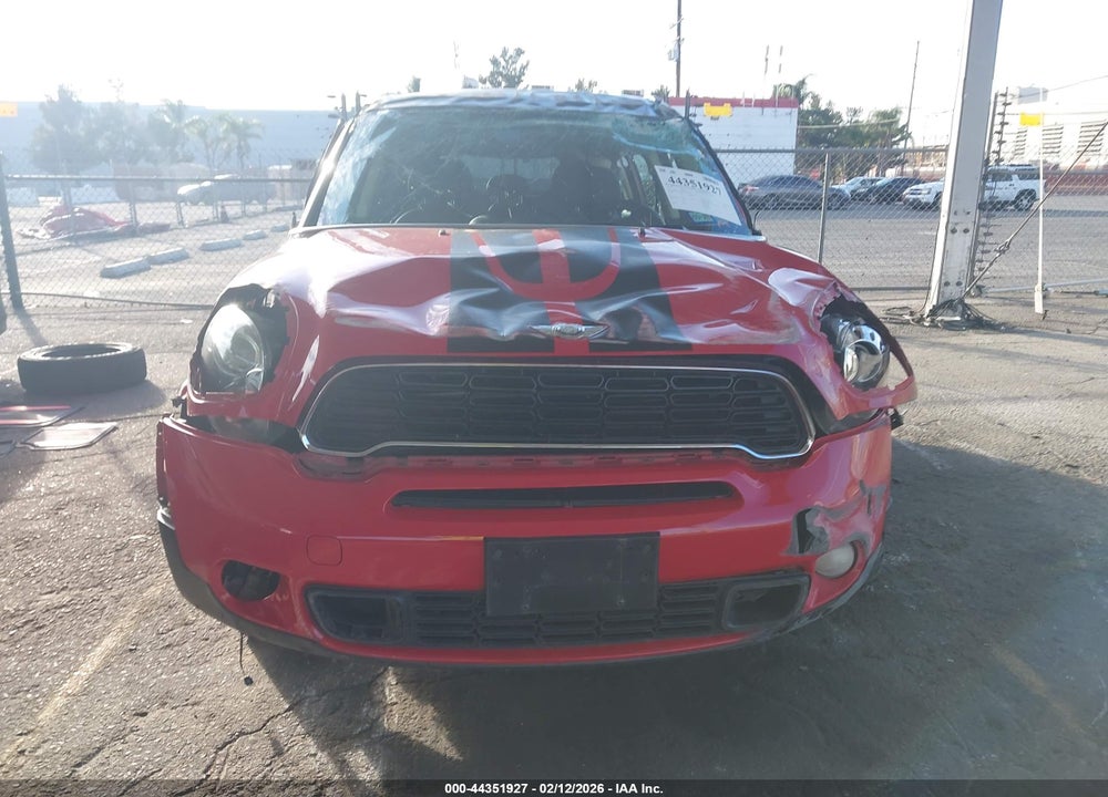 2012 MINI COOPER S COUNTRYMAN VIN: WMWZC3C54CWM27980