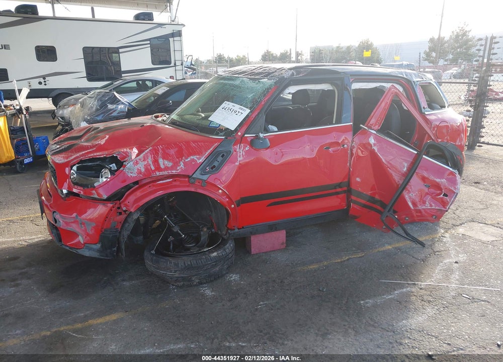 2012 MINI COOPER S COUNTRYMAN VIN: WMWZC3C54CWM27980