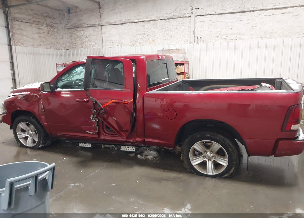 2013 RAM 1500 SPORT VIN: 1C6RR7HT7DS554884